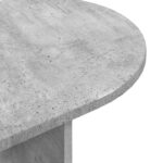 vidaXL Konzolový stôl s úložiskom Betónovo sivá 100 x 39,5 x 75 cm – Obrázok 8