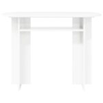 vidaXL Konzolový stôl Biela 100 x 39,5 x 75 cm Kompozitné drevo – Obrázok 5