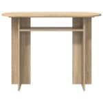 vidaXL Konzolový stôl Dub sonoma 100 x 39,5 x 75 cm Kompozitné drevo – Obrázok 5