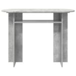 vidaXL Konzolový stôl s úložiskom Betónovo sivá 100 x 39,5 x 75 cm – Obrázok 5
