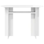 vidaXL Konzolový stôl Biela s vysokým leskom 100 x 39,5 x 75 cm – Obrázok 5