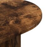 vidaXL Konzolový stôl Dymový dub 100 x 39,5 x 75 cm Kompozitné drevo – Obrázok 8