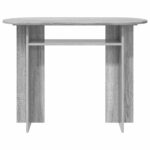 vidaXL Konzolový stôl Sivá sonoma 100 x 39,5 x 75 cm Kompozitné drevo – Obrázok 5