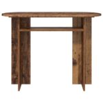 vidaXL Konzolový stôl Staré drevo 100 x 39,5 x 75 cm Kompozitné drevo – Obrázok 5