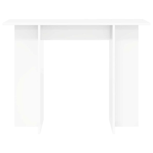 vidaXL Konzolový stôl Biela 100 x 30 x 75 cm Kompozitné drevo – Obrázok 5