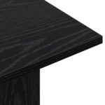 vidaXL Konzolový stôl Čierny dub 100 x 30 x 75 cm Kompozitné drevo – Obrázok 8