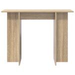vidaXL Konzolový stôl Dub sonoma 100 x 30 x 75 cm Kompozitné drevo – Obrázok 5