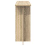 vidaXL Konzolový stôl Dub sonoma 100 x 30 x 75 cm Kompozitné drevo – Obrázok 6