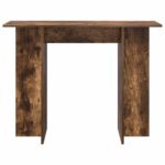 vidaXL Konzolový stôl Údený Dub 100 x 30 x 75 cm Kompozitné drevo – Obrázok 5