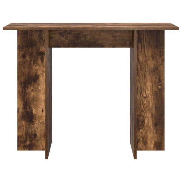 vidaXL Konzolový stôl Údený Dub 100 x 30 x 75 cm Kompozitné drevo – Obrázok 5