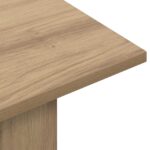 vidaXL Konzolový stôl Dub artisan 100 x 30 x 75 cm Kompozitné drevo – Obrázok 8