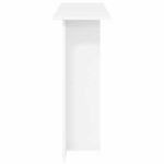 vidaXL Konzolový stôl Biela 100 x 30 x 75 cm Kompozitné drevo – Obrázok 6