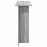 vidaXL Konzolový stôl Sivá sonoma 100 x 30 x 75 cm Kompozitné drevo – Obrázok 6