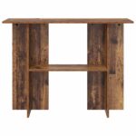vidaXL Konzolový stôl Staré drevo 100 x 30 x 75 cm Kompozitné drevo – Obrázok 5