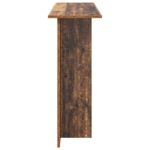 vidaXL Konzolový stôl Staré drevo 100 x 30 x 75 cm Kompozitné drevo – Obrázok 6