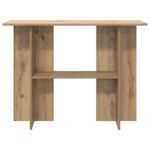 vidaXL Konzolový stôl Dub artisan 100 x 30 x 75 cm Kompozitné drevo – Obrázok 5