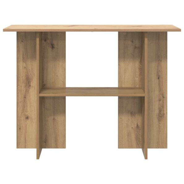 vidaXL Konzolový stôl Dub artisan 100 x 30 x 75 cm Kompozitné drevo – Obrázok 5