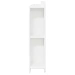 vidaXL Čelo postele skrinka s úložiskom Biely 135 x 18,5 x 80 cm – Obrázok 6
