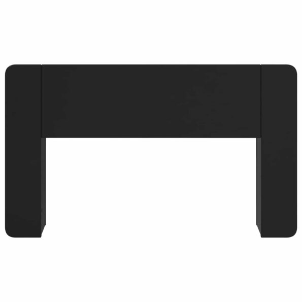 vidaXL Čelo postele skrinka s úložiskom Čierny 135 x 18,5 x 80 cm – Obrázok 5