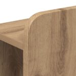 vidaXL Čelo postele skrinka s úložiskom Dub artisan Kompozitné drevo – Obrázok 8