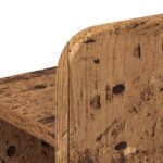 vidaXL Čelo postele skrinka s úložiskom Staré drevo Konštruované drevo – Obrázok 8