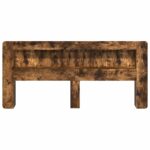 vidaXL Čelo postele skrinka s úložiskom Údený Dub 215 x 18,5 x 100 cm – Obrázok 5