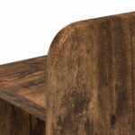 vidaXL Čelo postele skrinka s úložiskom Údený Dub 215 x 18,5 x 100 cm – Obrázok 8