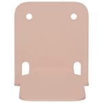 vidaXL Závesná polica s poličkou 4 pcs Ružová 6 x 10,8 x 6,6 cm – Obrázok 5