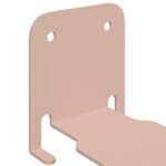 vidaXL Závesná polica s poličkou 4 pcs Ružová 6 x 10,8 x 6,6 cm – Obrázok 8
