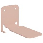 vidaXL Závesná polica s poličkou 8 pcs Ružová 6 x 10,8 x 6,6 cm – Obrázok 2
