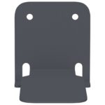 vidaXL Závesná polica s poličkou 24 pcs Antracit 6 x 10,8 x 6,6 cm – Obrázok 5