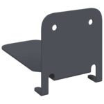vidaXL Závesná polica s poličkou 24 pcs Antracit 6 x 10,8 x 6,6 cm – Obrázok 7