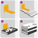 vidaXL Závesná polica Nástenný 8 pcs Horčicová žltá 6 x 10,8 x 6,6 cm – Obrázok 9