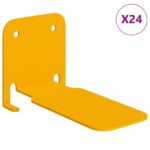 vidaXL Neviditeľná plávajúca polica Nástenná montáž 24 pcs – Obrázok 4