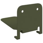 vidaXL Závesná polica Nástenný 4 pcs Olivová zelená 6 x 10,8 x 6,6 cm – Obrázok 7