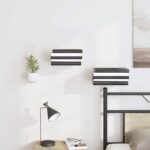 vidaXL Závesná polica s poličkou 8 pcs Biely 6 x 10,8 x 6,6 cm – Obrázok 4