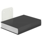 vidaXL Závesná polica s poličkou 24 pcs Biely 6 x 10,8 x 6,6 cm – Obrázok 3