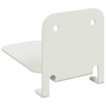 vidaXL Závesná polica s poličkou 24 pcs Biely 6 x 10,8 x 6,6 cm – Obrázok 7