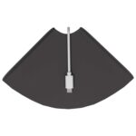 vidaXL Závesná polica s poličkou 2 pcs Čierny 15 x 15 x 2 cm – Obrázok 9