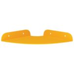 vidaXL Závesná polica s poličkou 2 pcs Horčicová žltá 15 x 15 x 2 cm – Obrázok 5