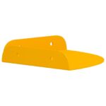 vidaXL Závesná polica s poličkou 2 pcs Horčicová žltá 15 x 15 x 2 cm – Obrázok 6