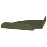 vidaXL Závesná polica s poličkou 4 pcs Olivová zelená 15 x 15 x 2 cm – Obrázok 7