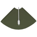 vidaXL Závesná polica s poličkou 4 pcs Olivová zelená 15 x 15 x 2 cm – Obrázok 9