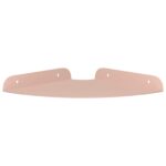 vidaXL Závesná polica s poličkou 4 pcs Ružová 18 x 18 x 2 cm – Obrázok 5