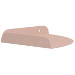 vidaXL Závesná polica s poličkou 4 pcs Ružová 18 x 18 x 2 cm – Obrázok 6