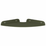 vidaXL Závesná polica s poličkou 4 pcs Olivová zelená 18 x 18 x 2 cm – Obrázok 5