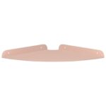 vidaXL Závesná polica s poličkou 4 pcs Ružová 24 x 24 x 2 cm – Obrázok 5