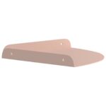 vidaXL Závesná polica s poličkou 4 pcs Ružová 24 x 24 x 2 cm – Obrázok 6