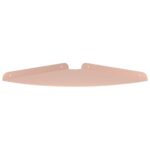 vidaXL Závesná polica s poličkou 4 pcs Ružová 30 x 30 x 2 cm – Obrázok 5