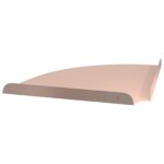 vidaXL Závesná polica s poličkou 4 pcs Ružová 30 x 30 x 2 cm – Obrázok 7